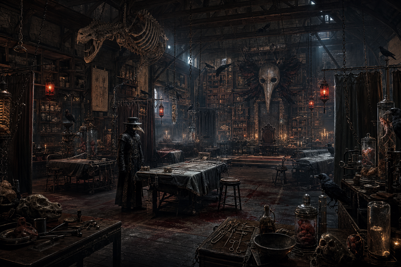 Inside the Healer's Hut