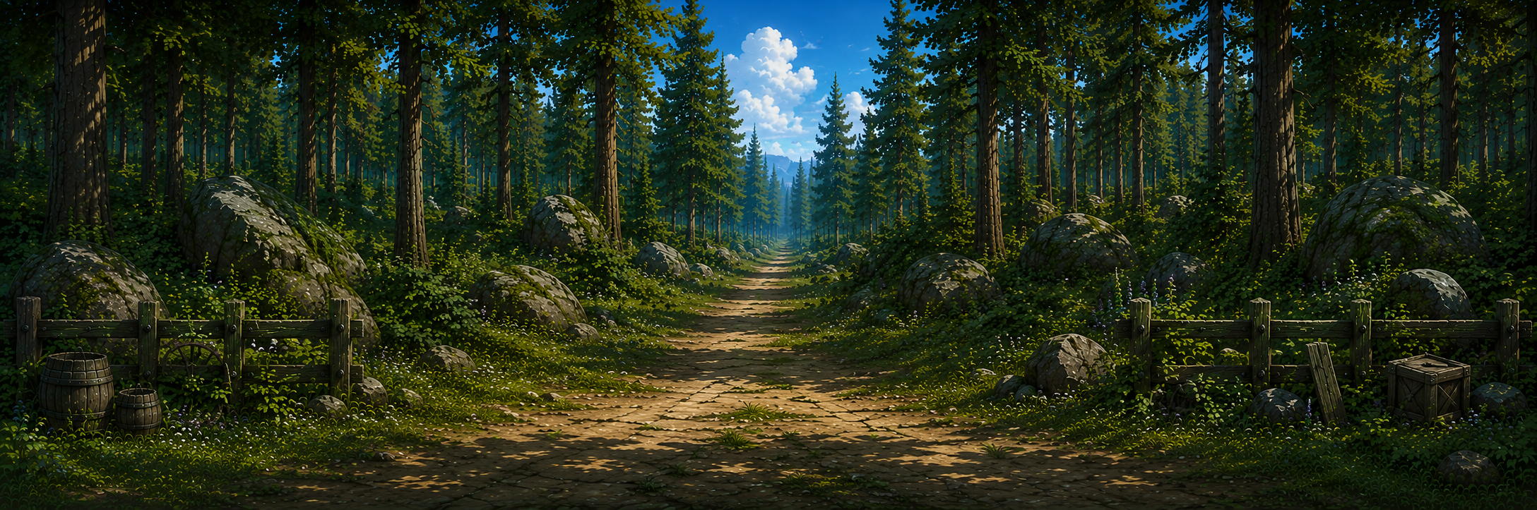 Forest scene